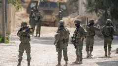 Soldiers at West Bank