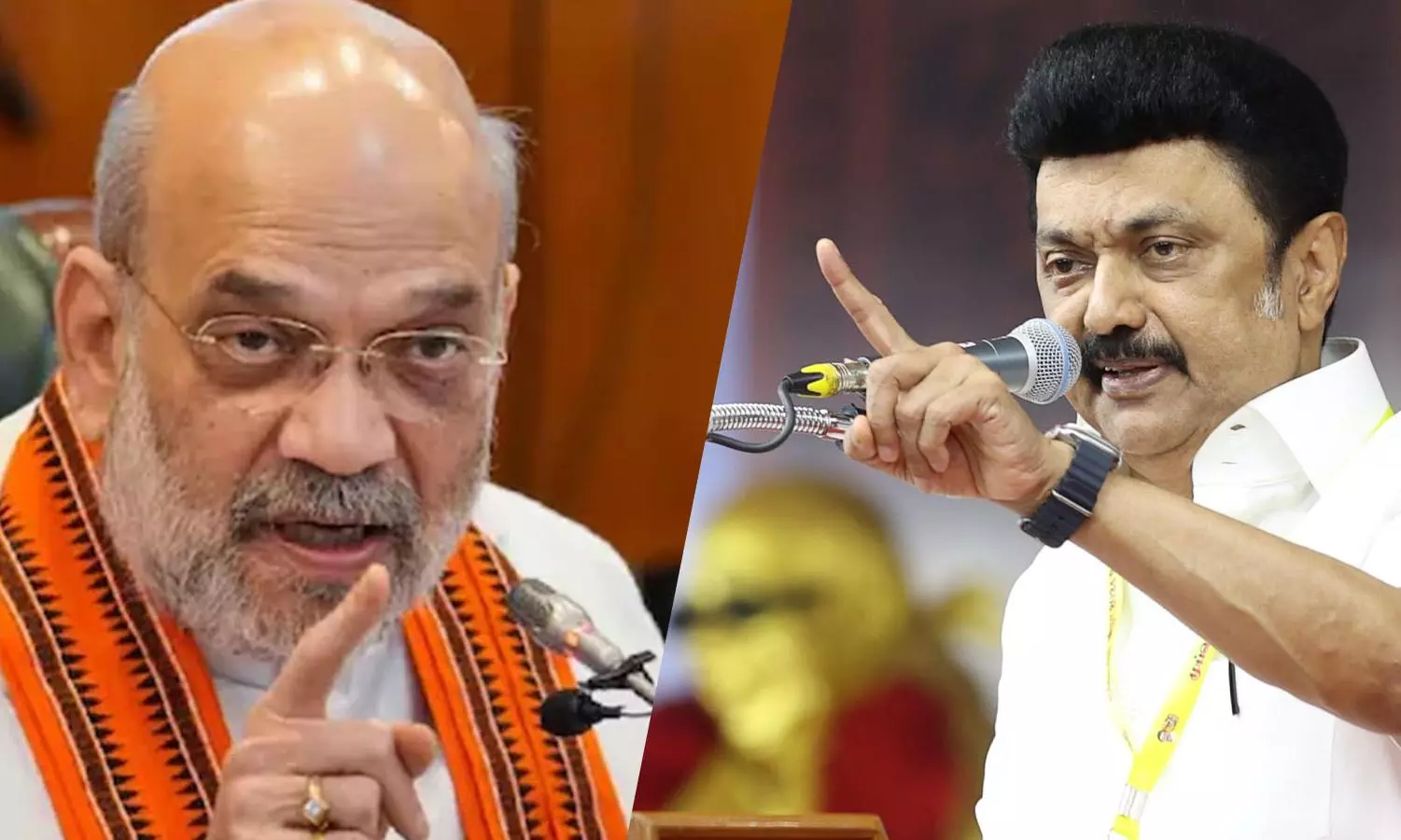 Amit Shah MK Stalin