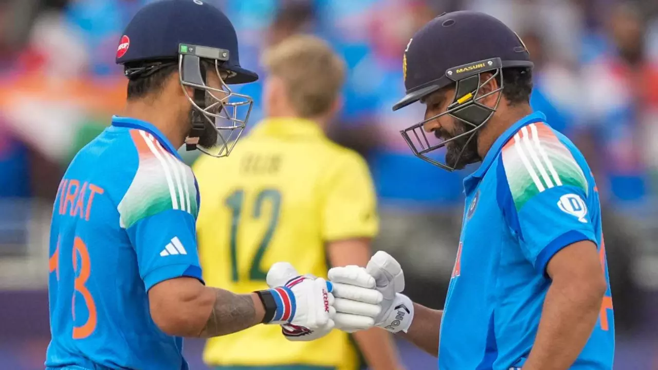 Virat Kohli and Rohit Sharma