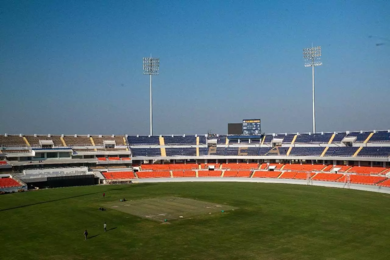 New PCA Stadium in New Chandigarh