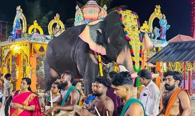 Kerala temples switch to lifelike robotic elephants from real ones