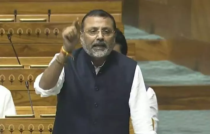 BJP MP Nishikant Dubey BJP MP Nishikant Dubey