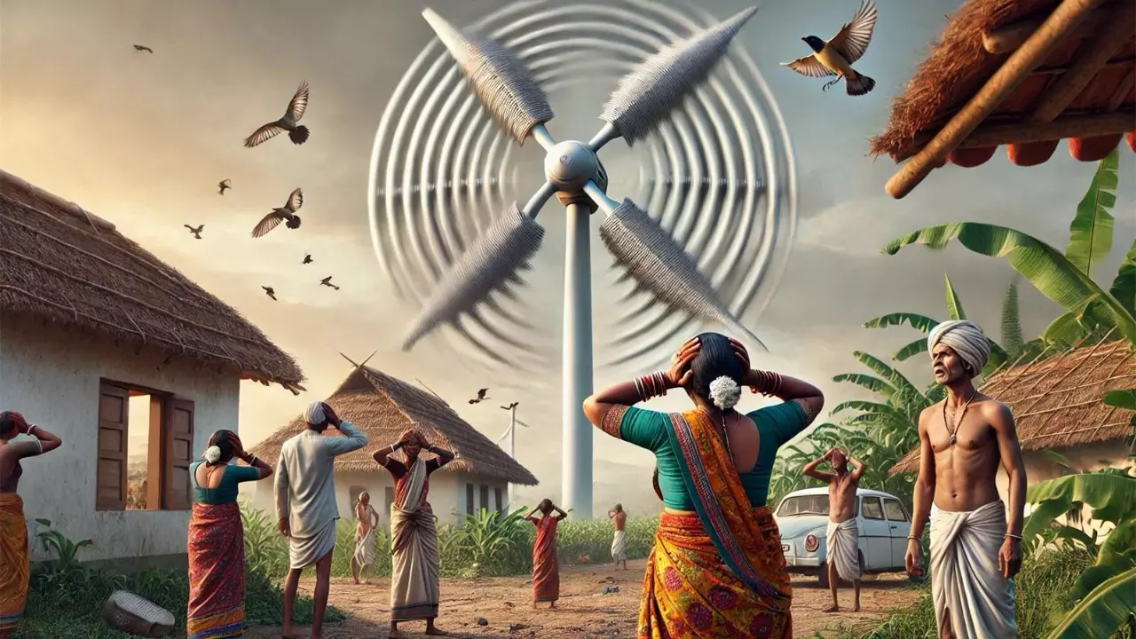 Price of wind energy: Gujarat villagers battle migraines, insomnia