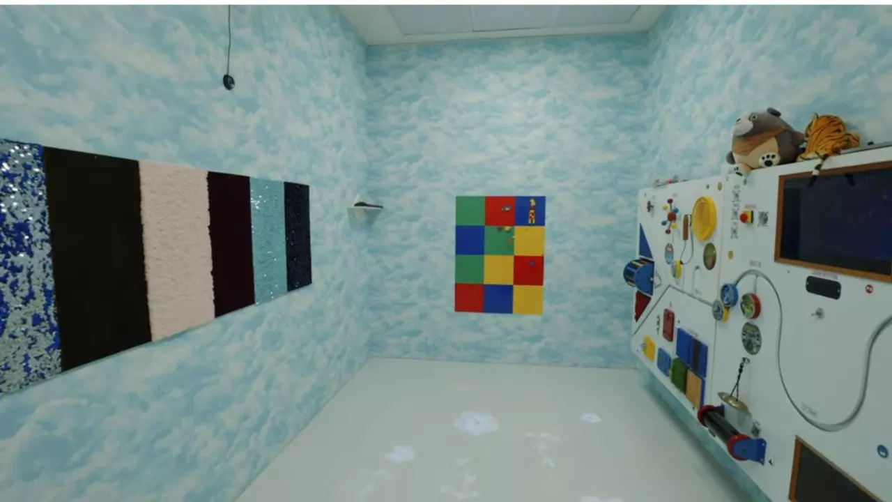 Sensory room at Bengaluru Airport