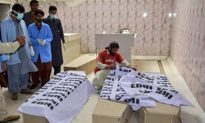 Victims of train attack in Balochistan Victims of train attack in Balochistan