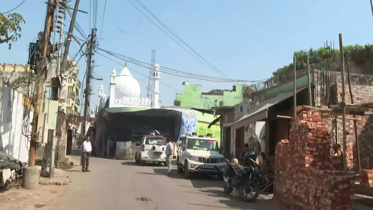 UPs Sambhal on high alert: Over 10 mosques covered with tarpaulin ahead of Holi