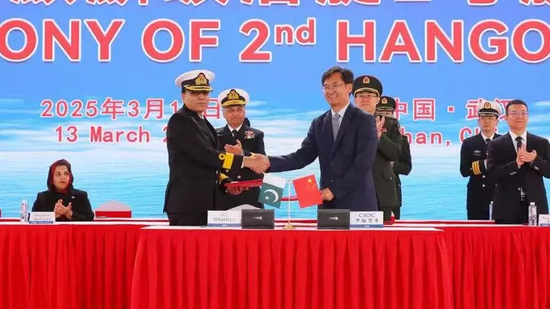 Chinese shipyard delivers second submarine to ally Pakistan