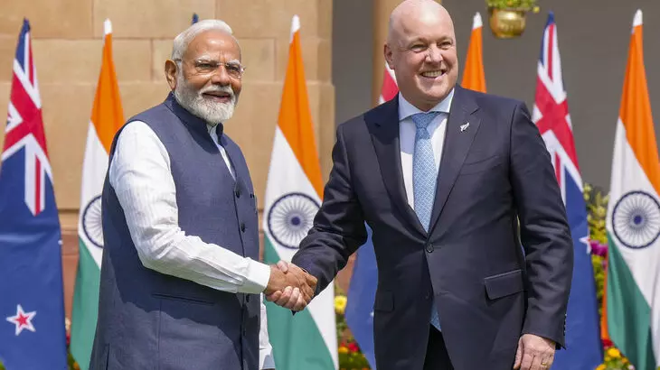 Narendra Modi, Christopher Luxon