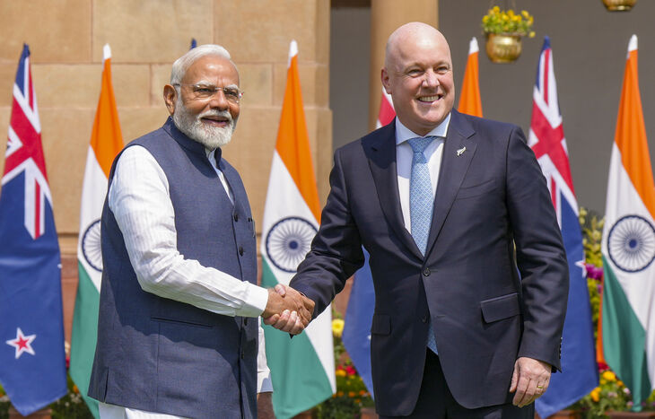India-New Zealand FTA: PM Luxon hails deal after Winston Peters slams it