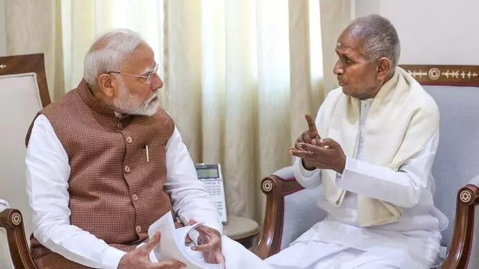 PM Modi, Ilaiyaraaja