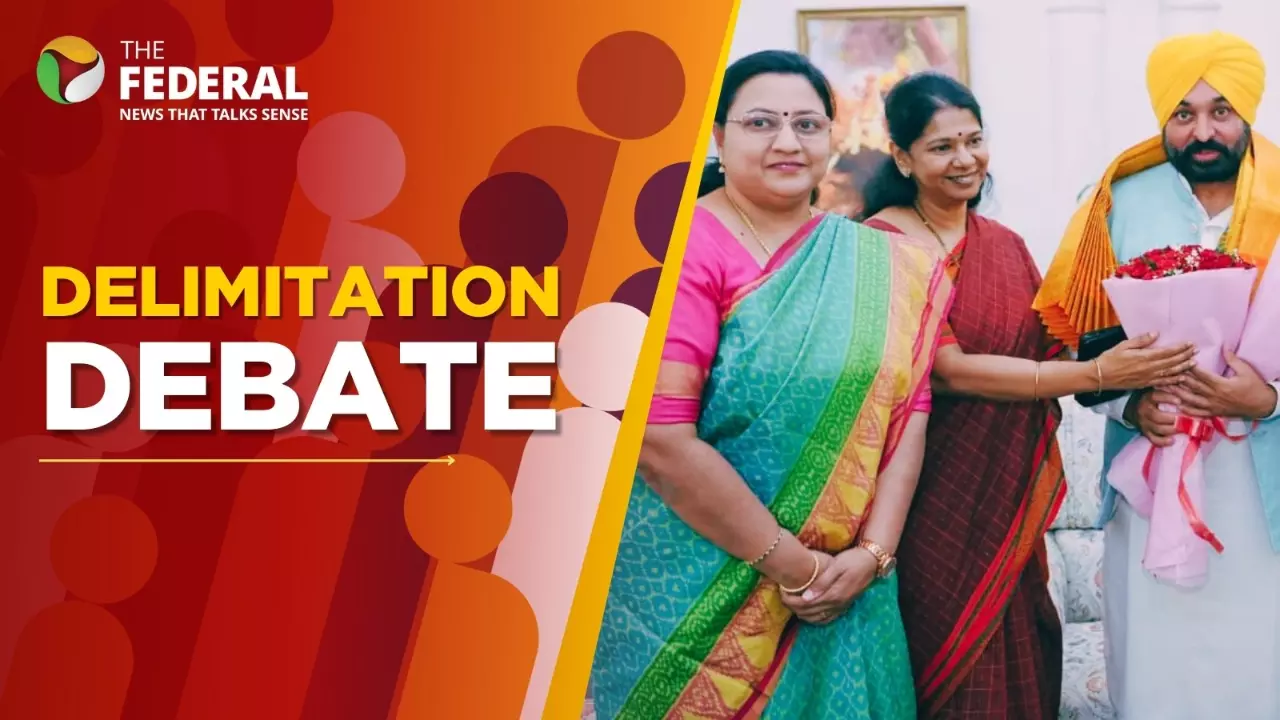 MPs from Tamil Nadu Kanimozhi NVN Somu and Kanimozhi Karunanidhi and Bhagwant Mann