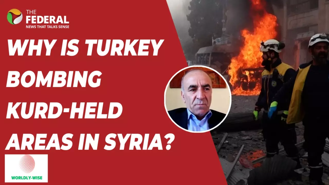 Why is Turkey bombing Kurd areas?