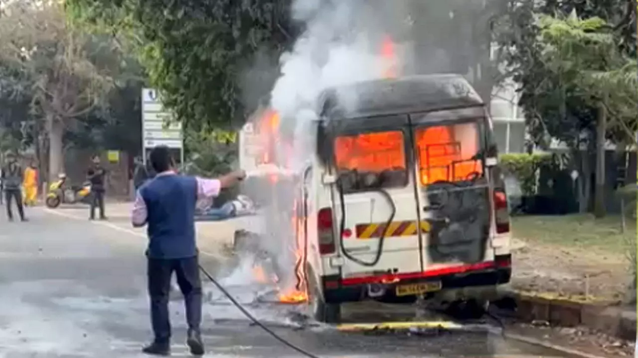 Pune minibus fire: Firm mourns four staffers, pledges full cooperation with police Pune minibus fire: Firm mourns four staffers, pledges full cooperation with police