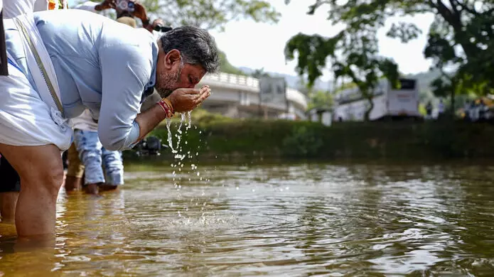 Karnataka Deputy Chief Minister DK Shivakumar