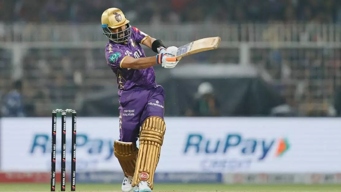 KKR captain Ajinkya Rahane