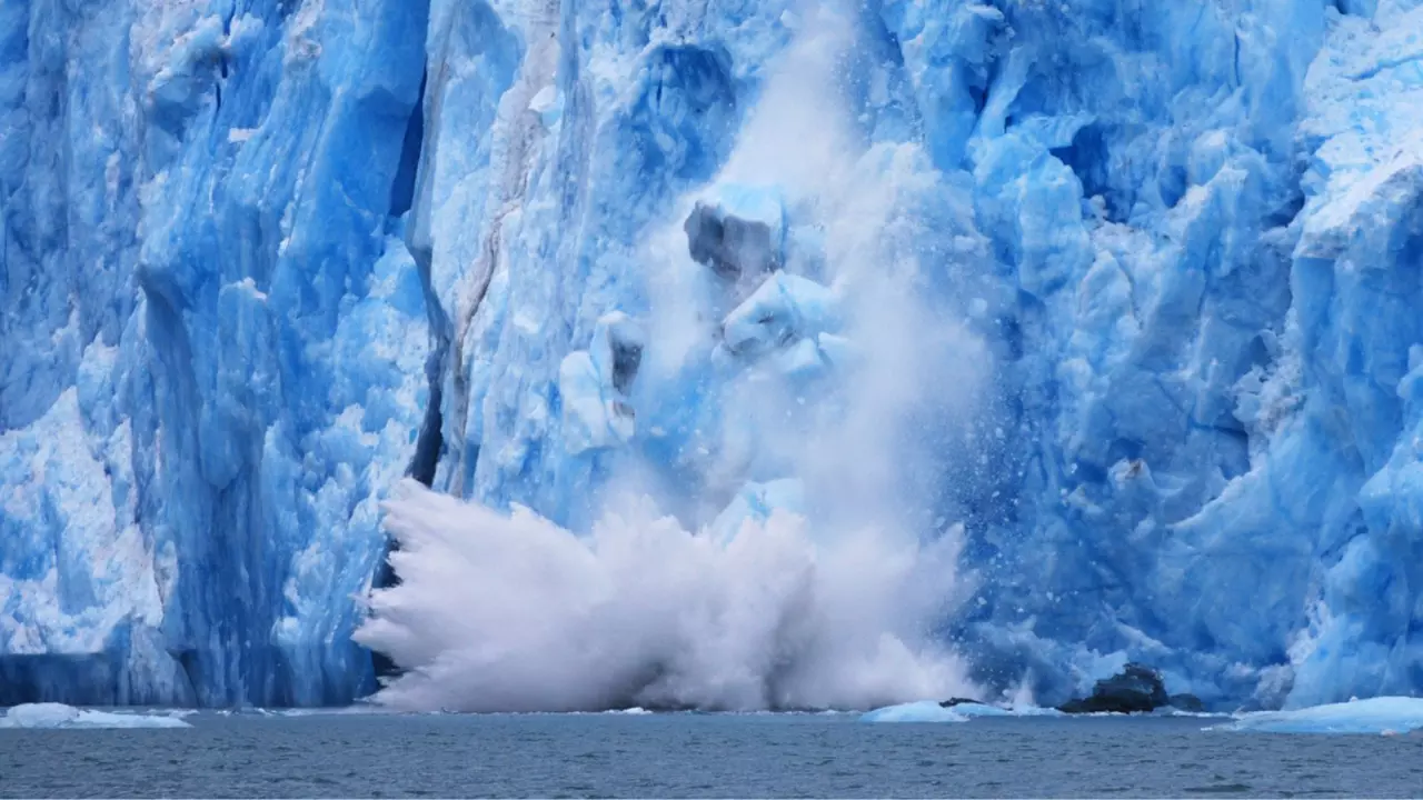 Together glaciers globally apart from Greenland and Antarctica have lost 450 billion tonnes of mass - citing the Swiss-based World Glacier Monitoring Service