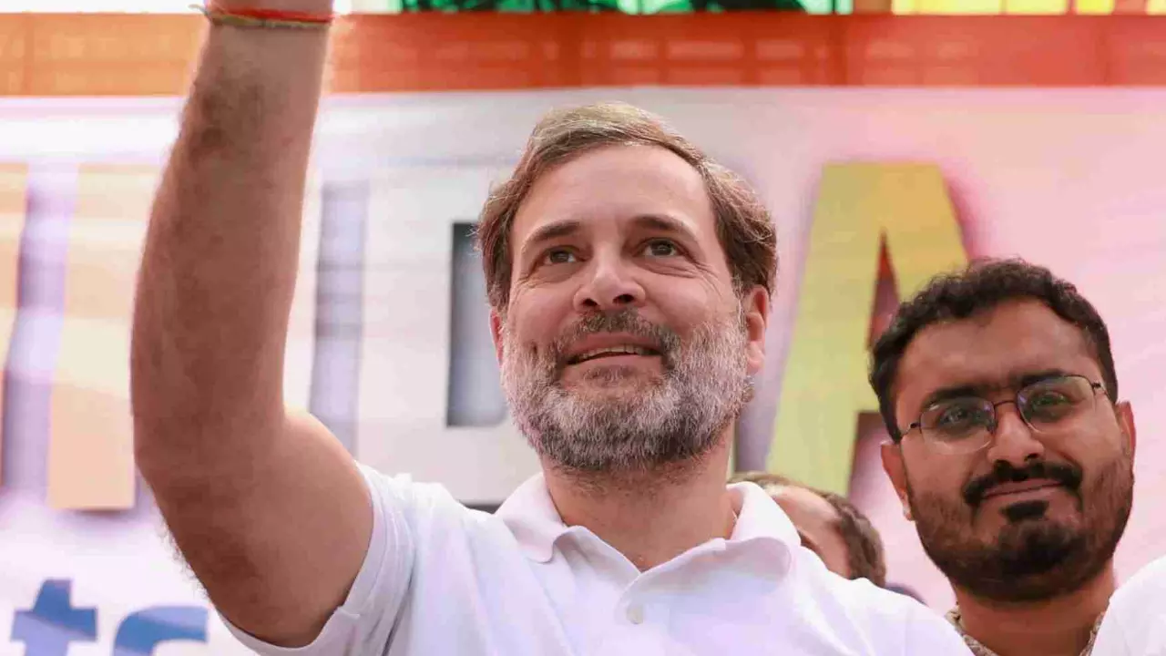 We seem demoralised in Gujarat but only Congress can defeat BJP: Rahul Gandhi