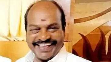 DMK MP S Jagathrakshakan DMK MP S Jagathrakshakan