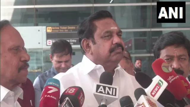 We did not discuss politics or alliances: EPS after meeting Amit Shah in Delhi We did not discuss politics or alliances: EPS after meeting Amit Shah in Delhi