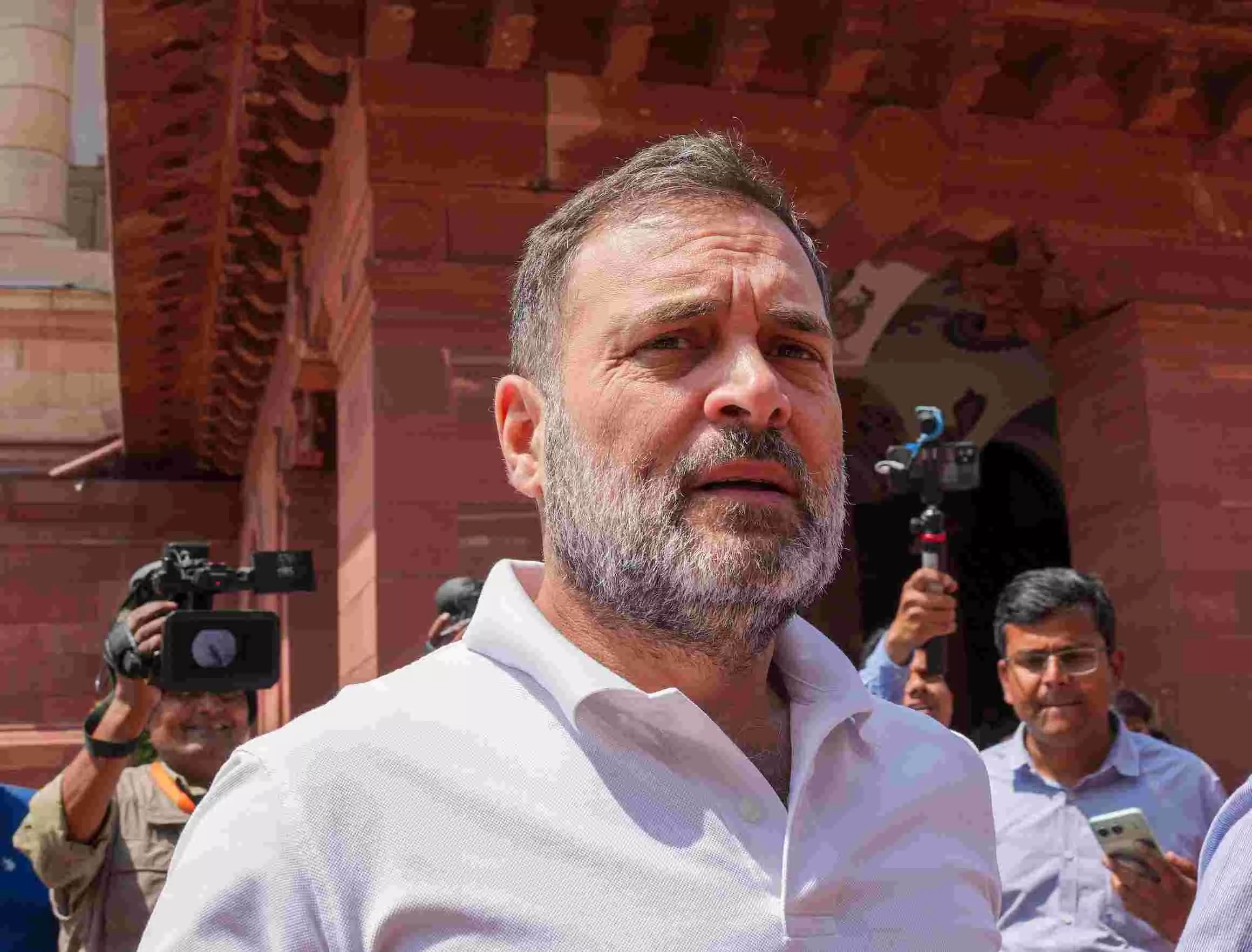 Another jumla: Rahul slams Modi over employment scheme Another jumla: Rahul slams Modi over employment scheme