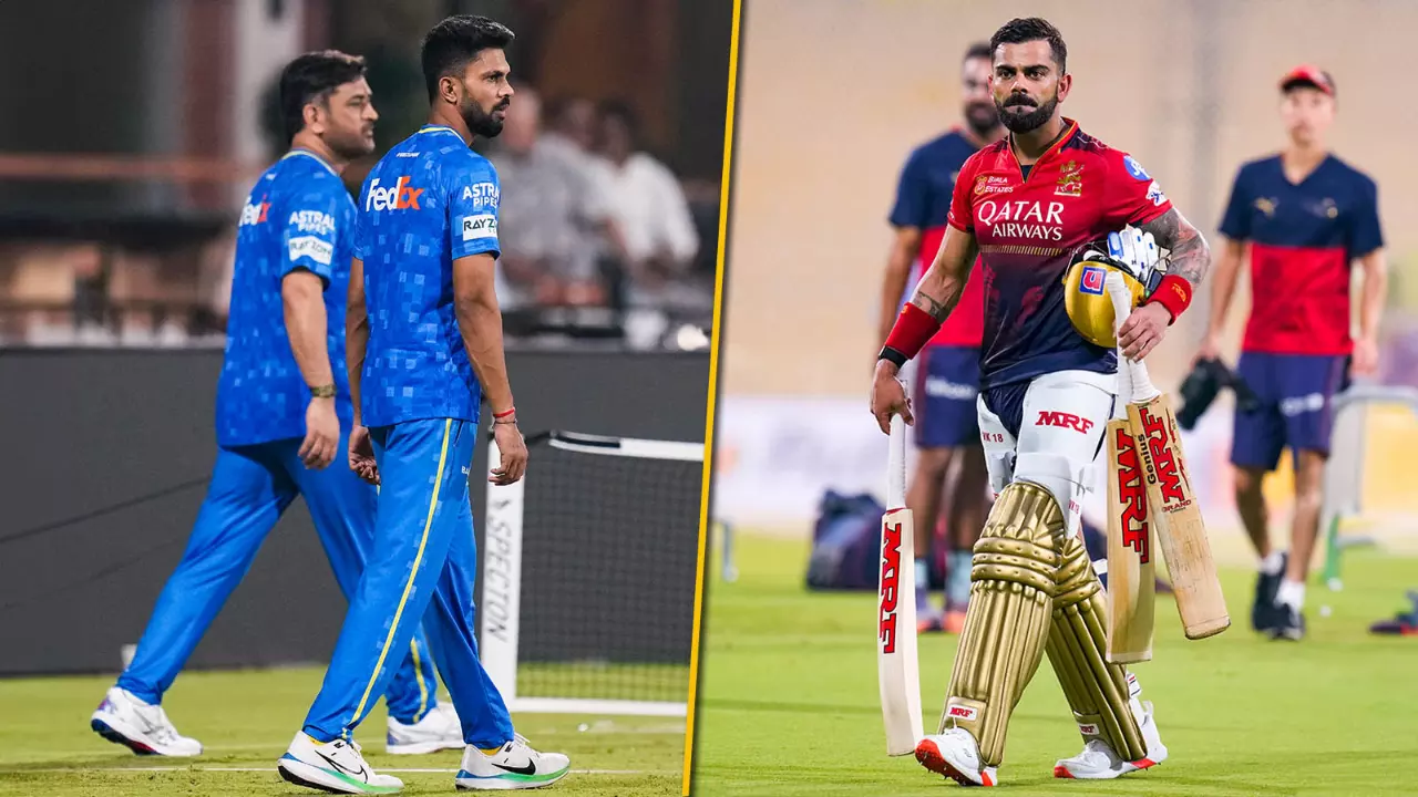 MS Dhoni, Ruturaj Gaikwad, Virat Kohli MS Dhoni, Ruturaj Gaikwad, Virat Kohli