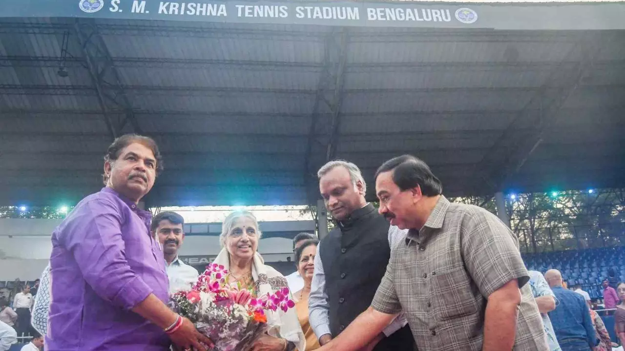 SM Krishna Tennis Stadium SM Krishna Tennis Stadium