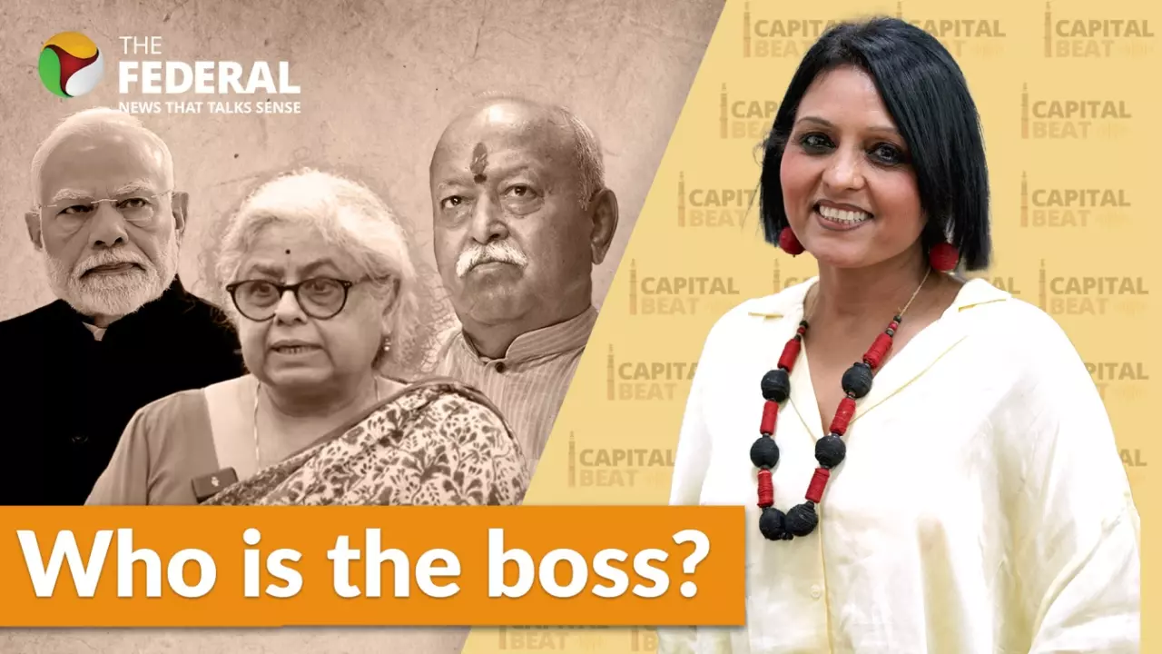 PM Modi’s first visit to RSS HQ