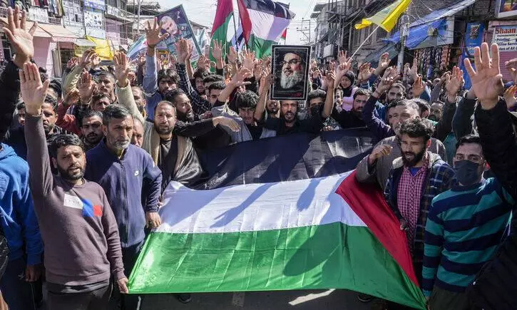 Quds Day rally in Budgam Quds Day rally in Budgam