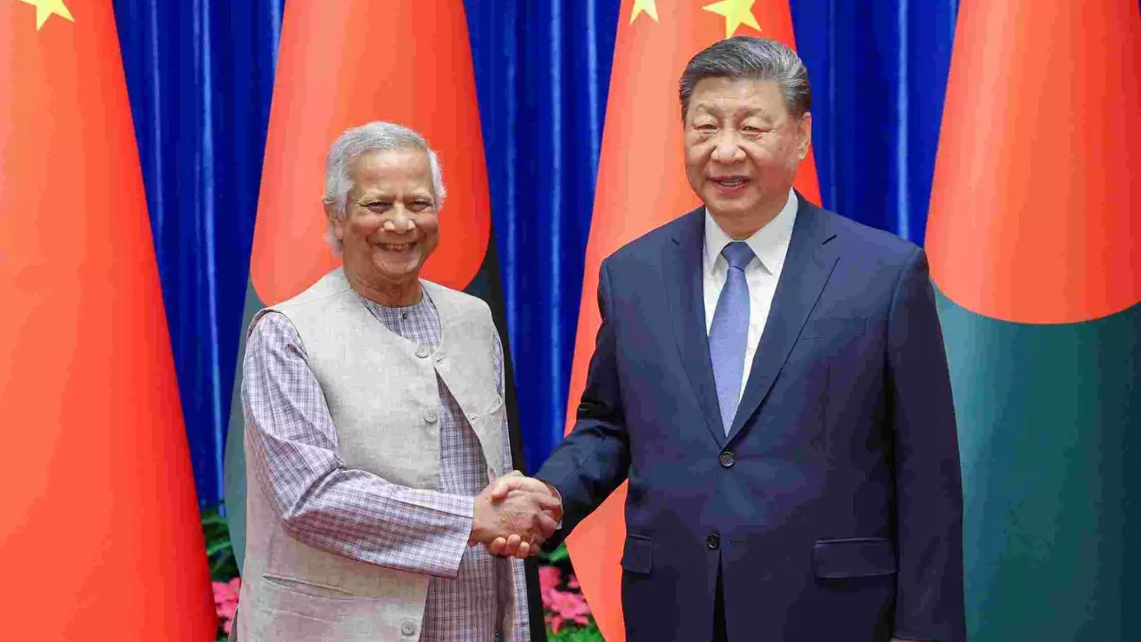Yunus invites China into Bangladesh, saying 7 Indian states are ‘landlocked’