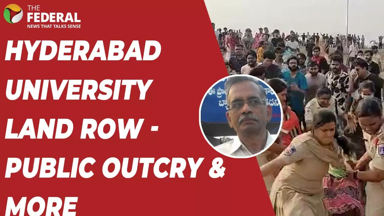 Hyderabad University Land row
