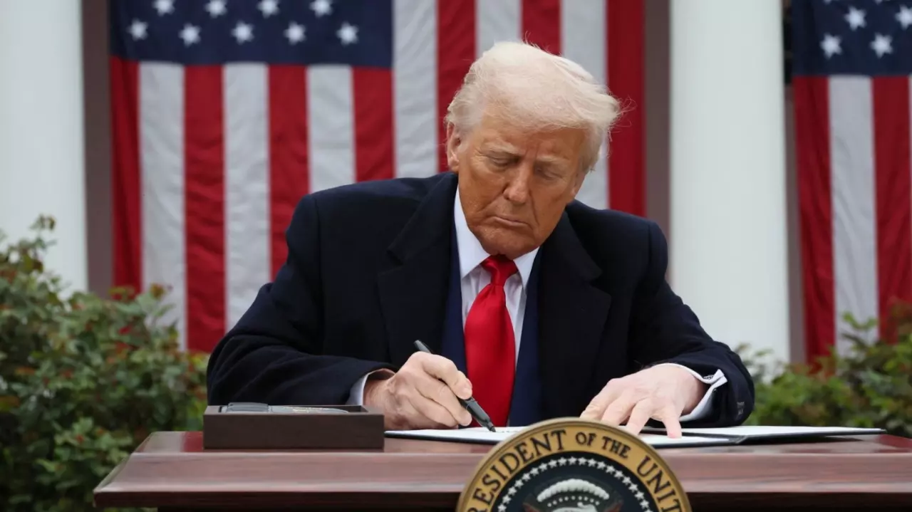 trump tariff rose garden