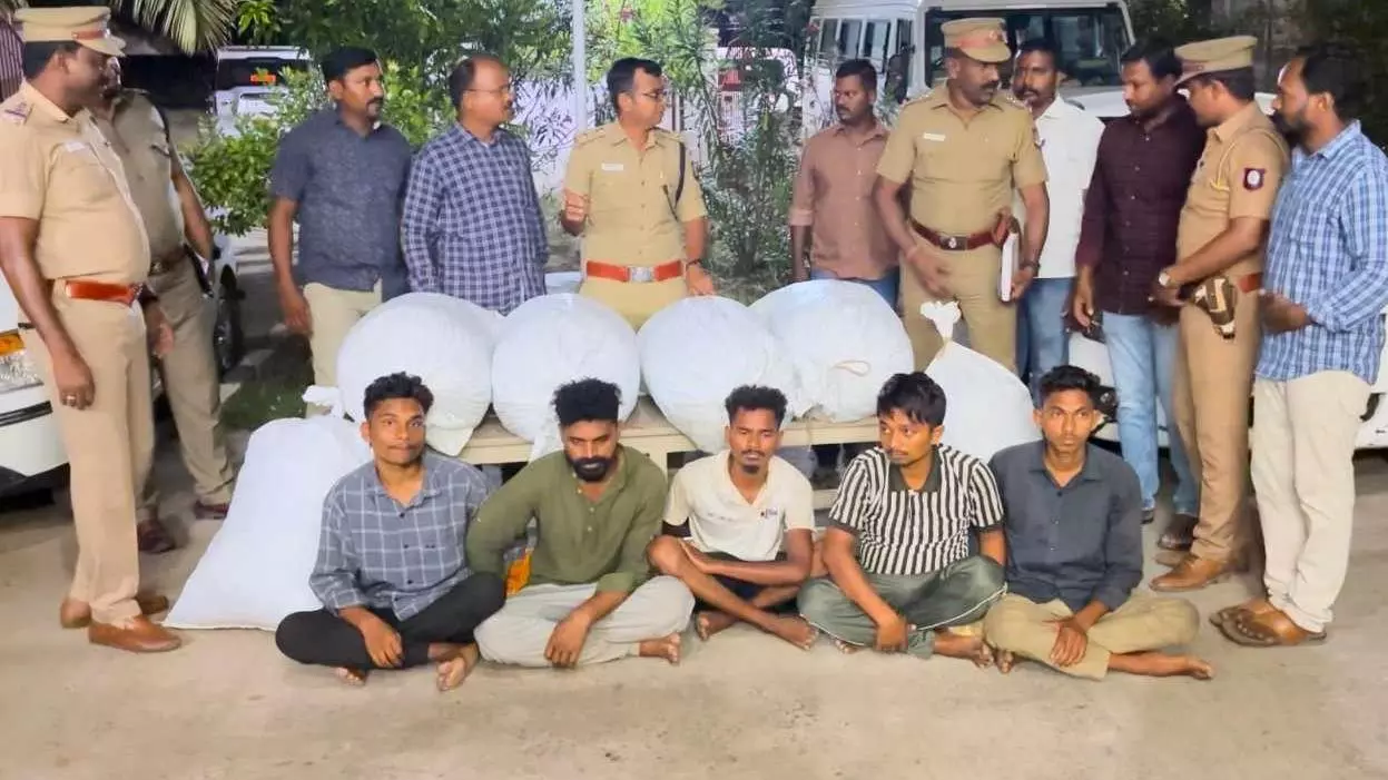 How Tamil Nadu cops cracked down on inter-state bucket ganja racket