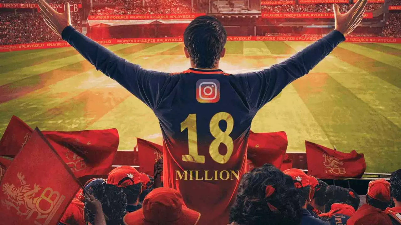 RCB cross 18 million followers on Instagram