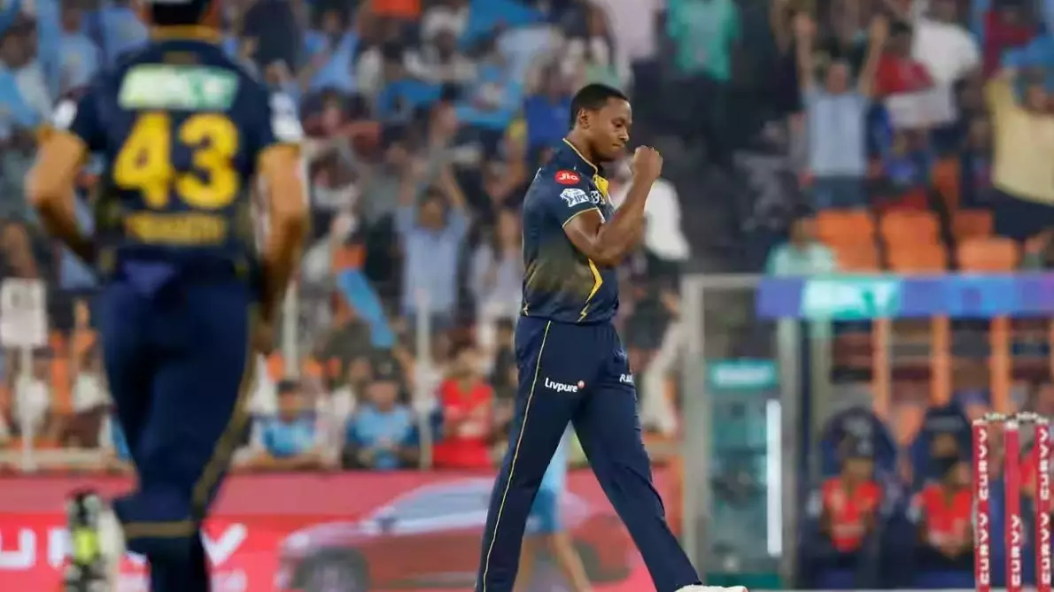 Gujarat Titans (GT) bowler Kagiso Rabada