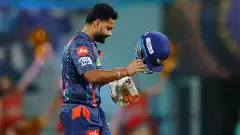 LSG captain Rishabh Pant during an IPL 2025 match