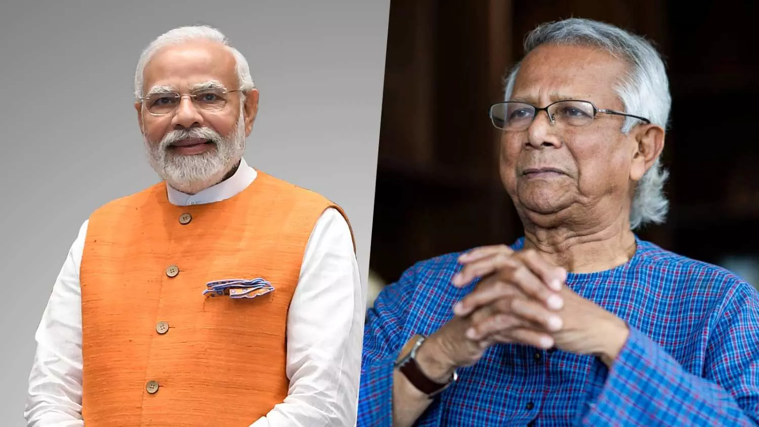 Narendra Modi-Muhammad Yunus Narendra Modi-Muhammad Yunus