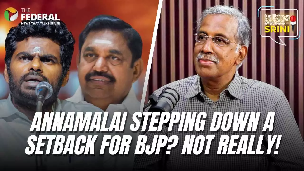Annamalai out; EPS in: BJPs strategic ploy for 2026? | Talking Sense With Srini