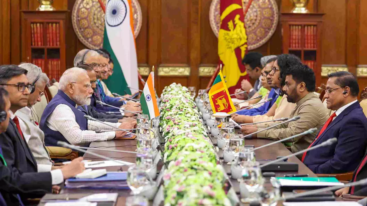 India, Sri Lanka ink defence pact following talks between PM Modi, Dissanayake