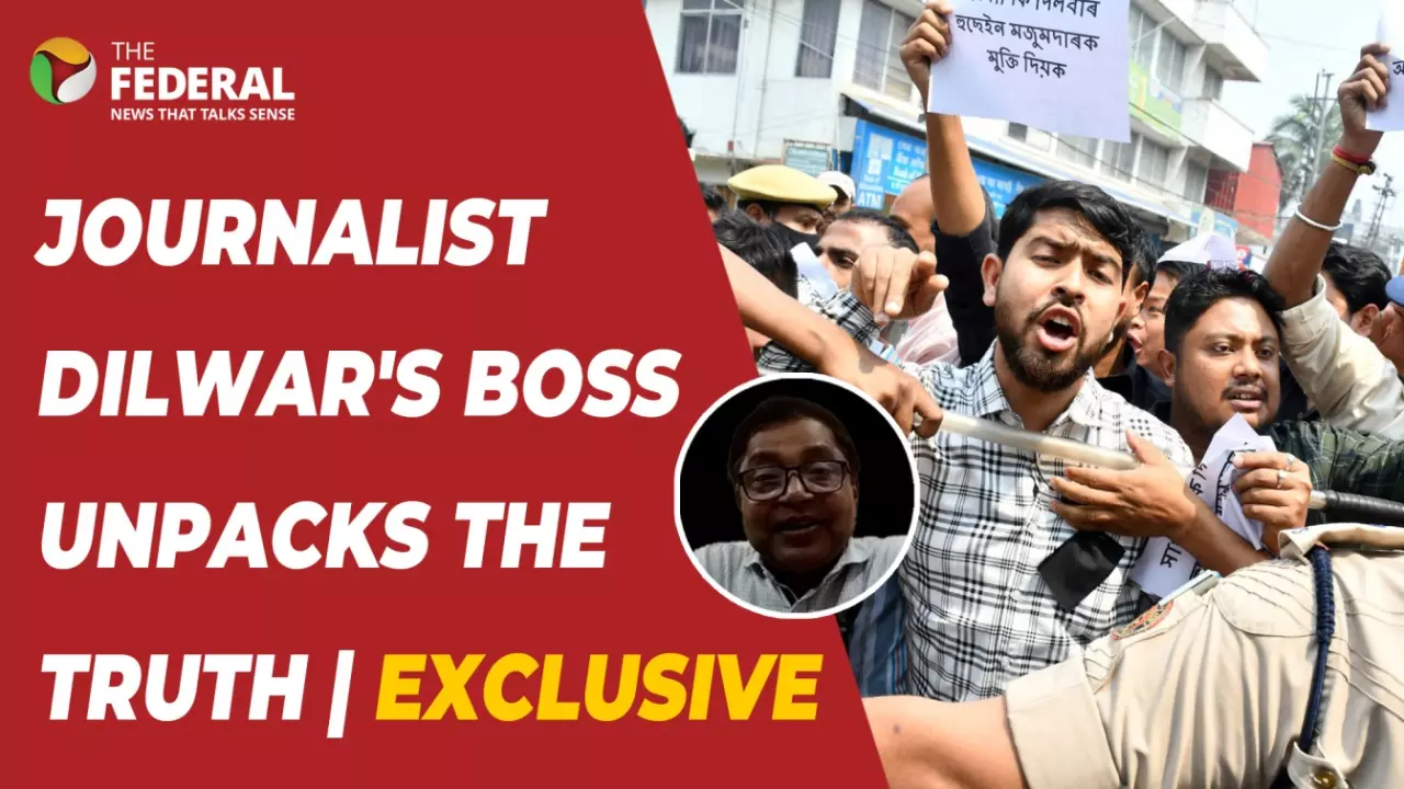 Dilwar Hussain Majumder Arrest; Khagen Kalita, Managing Editor, The CrossCurrent