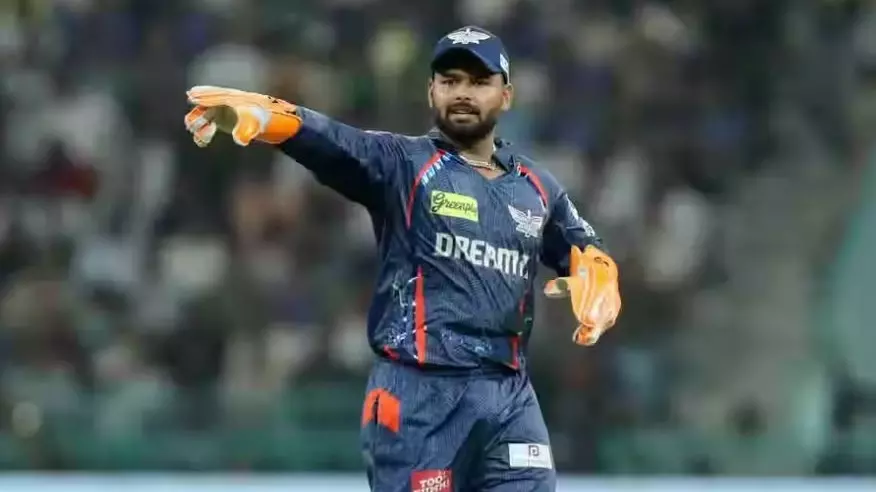 LSG captain Rishabh Pant