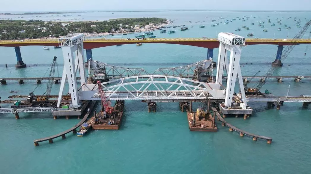 Pamban bridge
