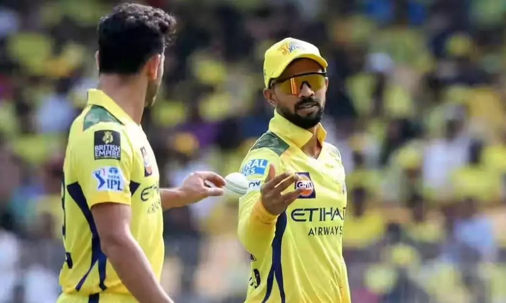 CSK captain Ruturaj Gaikwad CSK captain Ruturaj Gaikwad