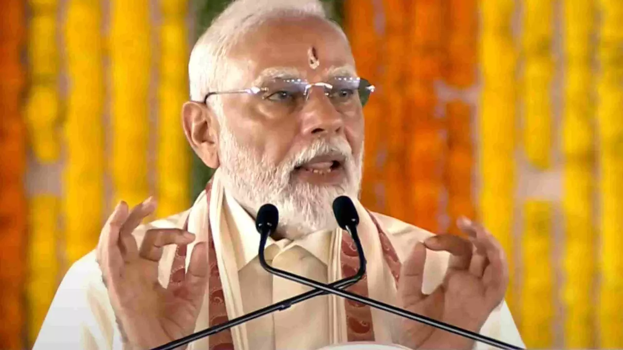 They do not sign in Tamil: PM Modi takes a dig at DMK amid language row