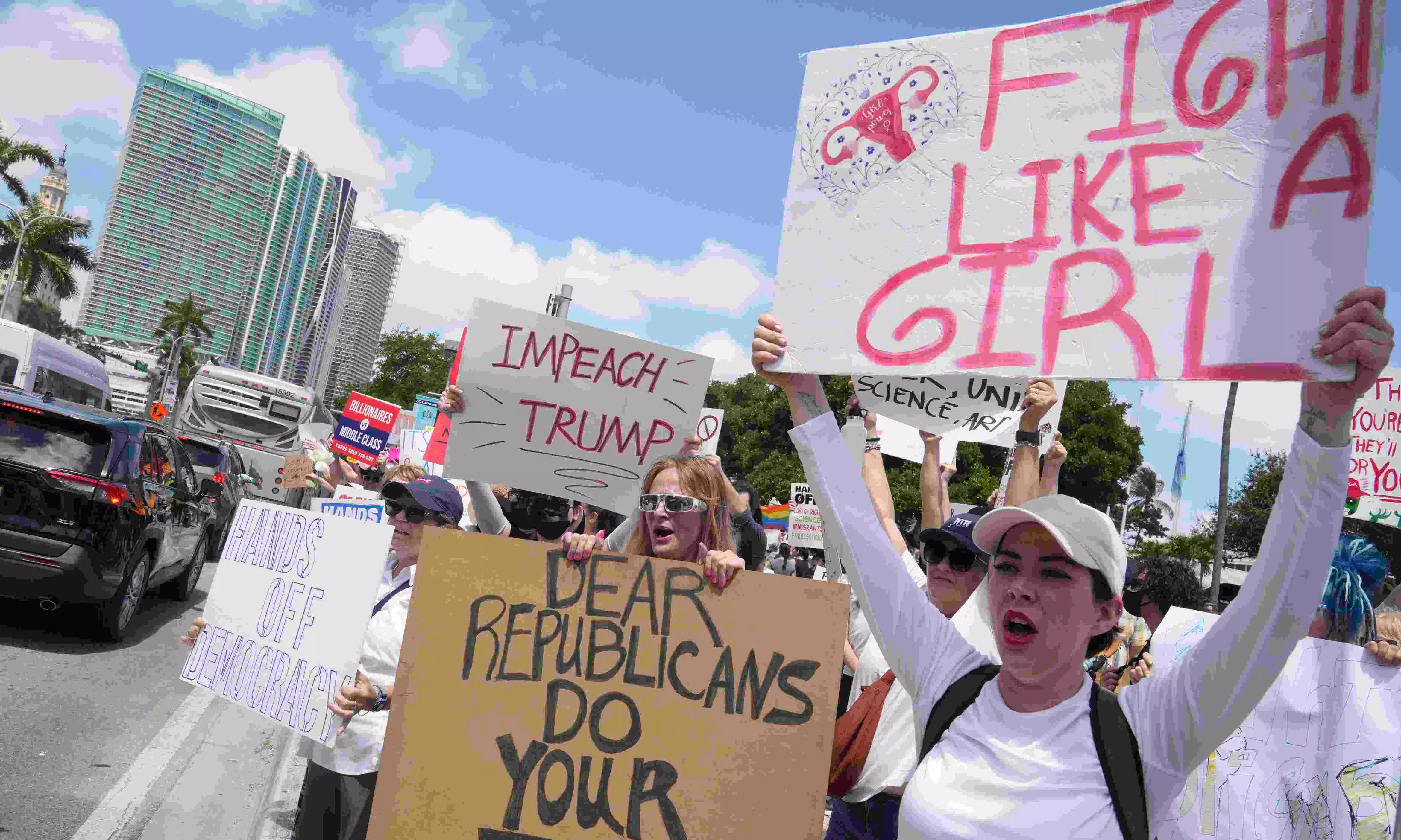 Protests against Donald Trump