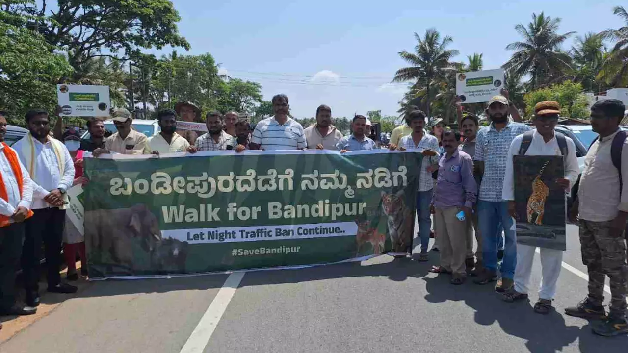 Bandipur night traffic ban protest
