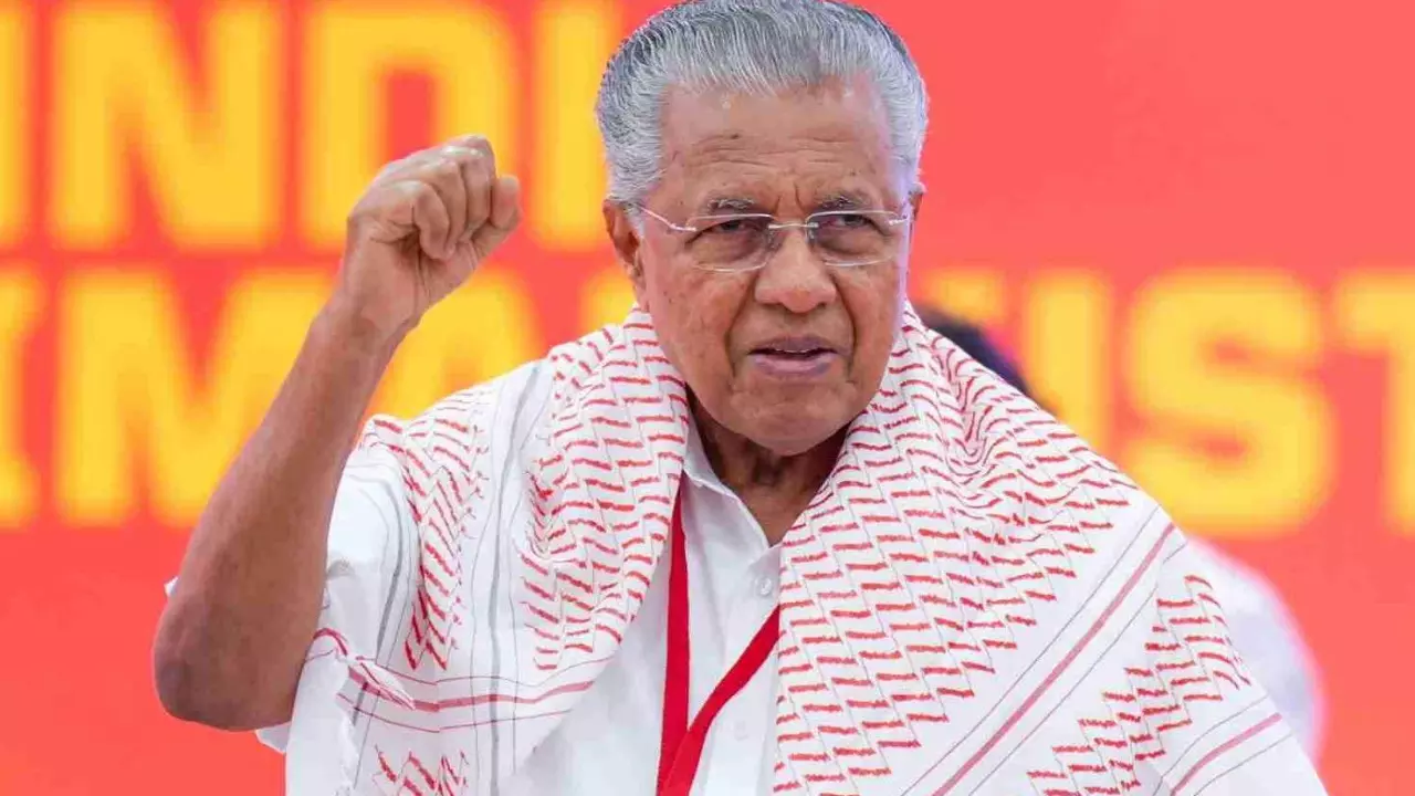 Kerala Chief Minister Pinarayi Vijayan