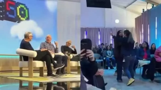 Indian-origin techie Vaniya Agrawal publicly slams Gates, Nadella over AI use in Gaza Indian-origin techie Vaniya Agrawal publicly slams Gates, Nadella over AI use in Gaza