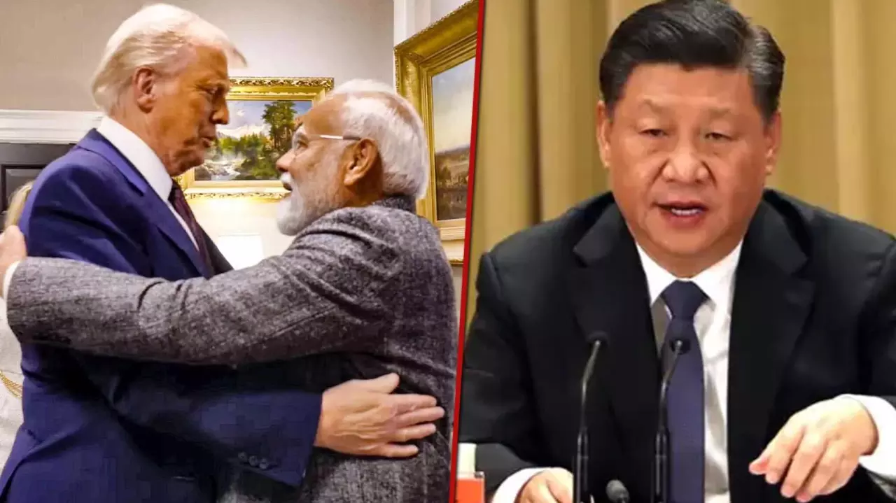 Modi Trump Xi, India China US