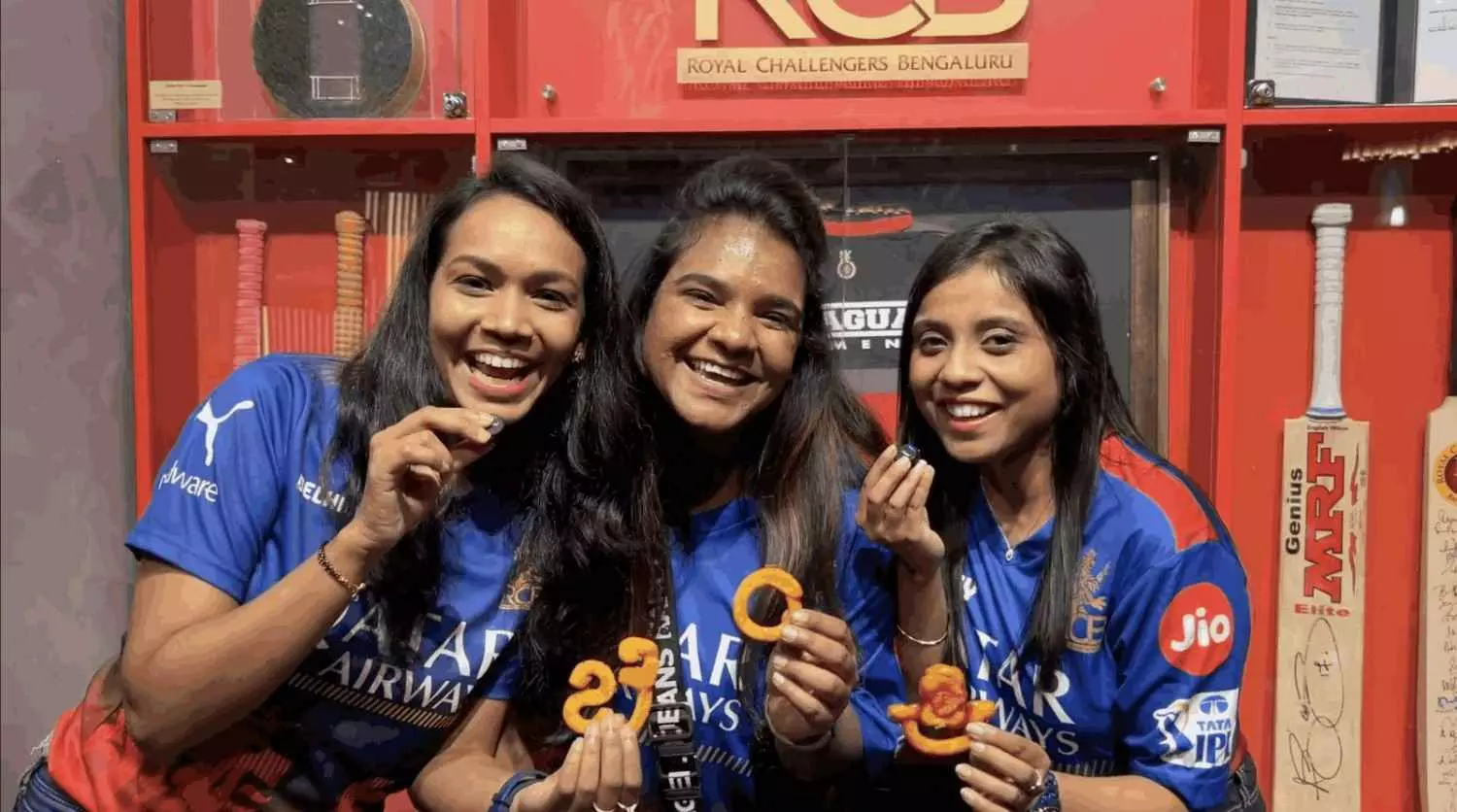 RCBs unique campaign to teach Kannada with jilebis.