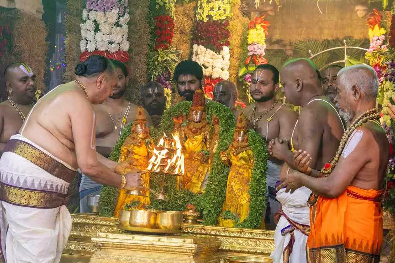 Srivari Vasanthotsavam commences on spiritual note in Tirumala